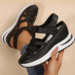 Women’s Closed-Toe Platform Slingback Sandals