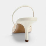 Women’s Closed-Toe Pointed Mule High Heel Shoes