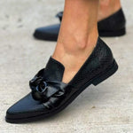 Women’s Closed-Toe Pointed Toe Slip-On Loafers