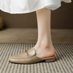 Women’s Closed-Toe Slip-On Mule Loafers