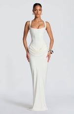 Women’s Corset Maxi Wedding Guest Dress
