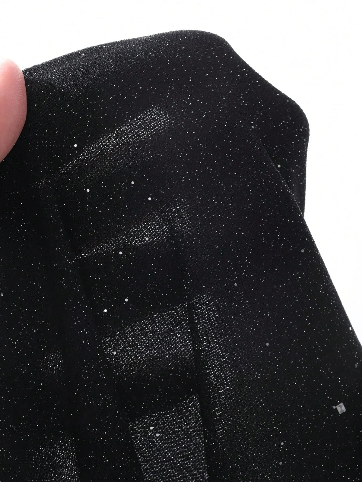 Women’s Glitter Wrap Wide Leg Jumpsuit