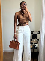 Women’s Halter Neck Sleeveless Top