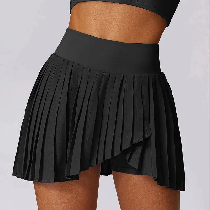 Women’s High Waisted Pleated Mini Skort