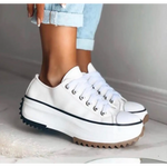 Women’s Lace-Up Low-Top Platform Sneakers