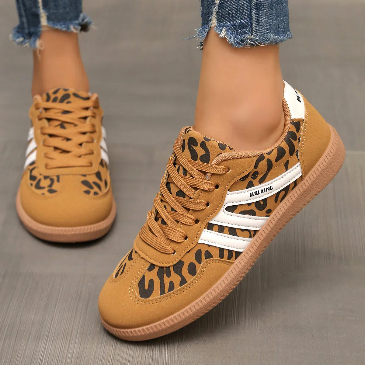 Women’s Lace-Up Low-Top Sneakers
