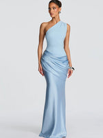 Women’s One Shoulder Maxi Wedding Guest Dress