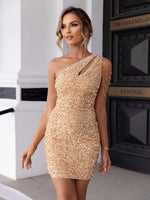 Women’s One Shoulder Mini Prom Dress