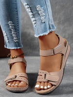 Women’s Open-Toe Platform Wedge Sandals