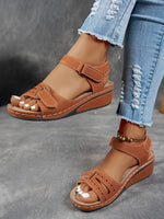 Women’s Open-Toe Platform Wedge Sandals