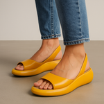 Women’s Open-Toe Slingback Flat Sandals