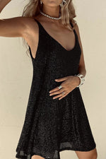Women’s Sequin Mini Prom Dress