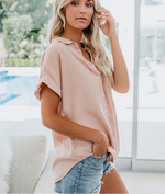 Women’s Short Sleeve Button-Down Shirt