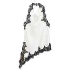 Women’s Sleeveless Lace Trim Halter Top