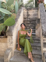Women’s Sleeveless Maxi Wedding Guest Dress