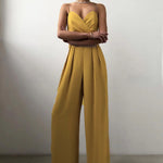 Women’s Wide Leg Spaghetti Strap Jumpsuit