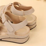 Women’s Adjustable Strap Open-Toe Platform Sandals