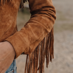 Women's Button-Front Fringe Western Shirt