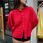 Women’s Button Front Loose Fit Cardigan