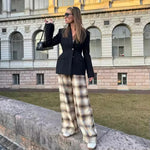 Women’s Classic Two Button Tailored Blazer