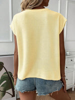 Women's Crewneck Sleeveless Knit Top