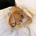 Women’s Crochet Tote Woven Beach Bag