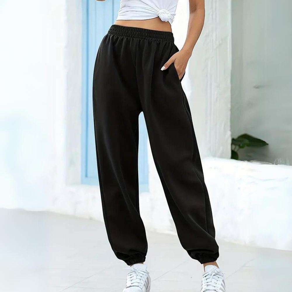 Women’s Elastic Waist Jogger Sweatpants