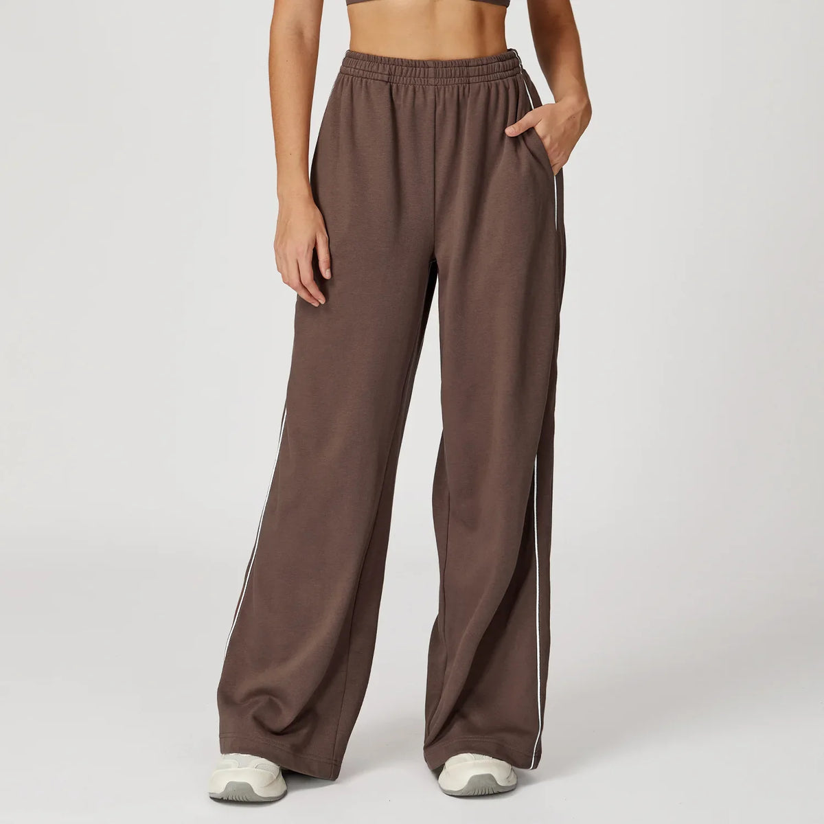 Women’s Elastic Waist Wide Leg Sweatpants