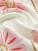 Women’s Floral Straight Neck Mini Summer Dress