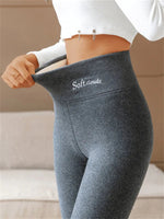 Women's High-Waisted Fleece-Lined Pants