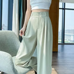 Women’s High Waisted Pleated Wide Leg Pants