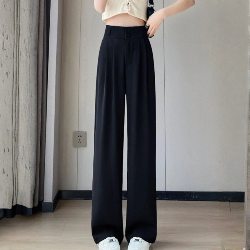 Women’s High Waisted Pleated Wide Leg Pants