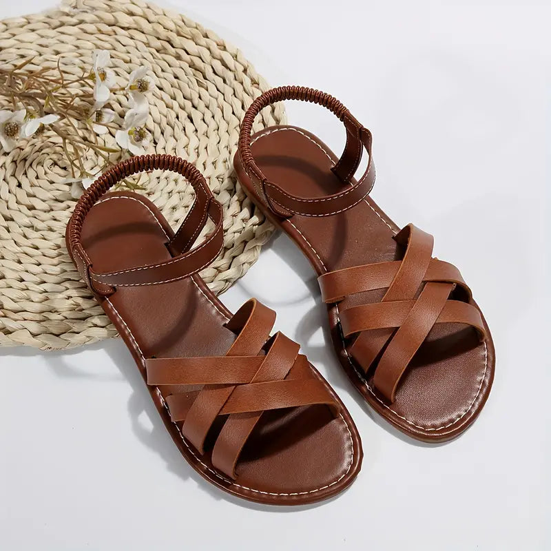 Women's Interlocking Multi-Strap Summer Sandals