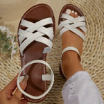 Women's Interlocking Multi-Strap Summer Sandals