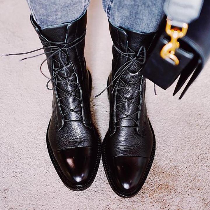 Women’s Lace-Up Ankle Boots