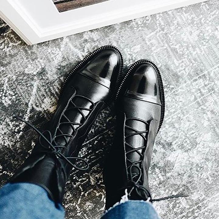 Women’s Lace-Up Ankle Boots