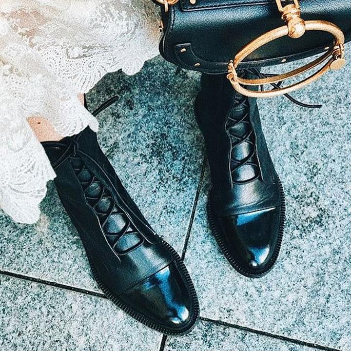 Women’s Lace-Up Ankle Boots
