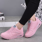 Women's Lace-Up Elevated Sole Sneakers