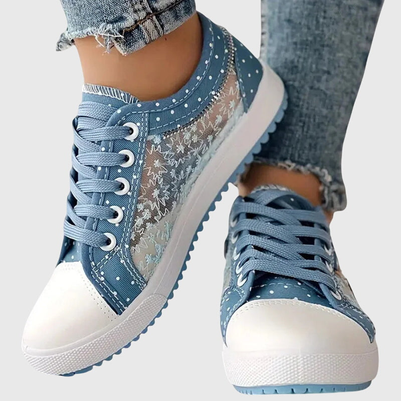 Women's Lace Up Low Top Sneakers