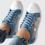 Women's Lace Up Low Top Sneakers