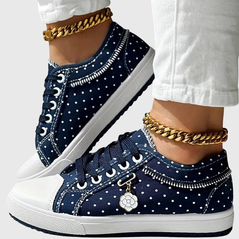 Women's Lace Up Low Top Sneakers