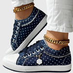 Women's Lace Up Low Top Sneakers
