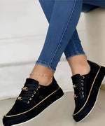 Women's Lace Up Platform Sneakers