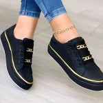 Women's Lace Up Platform Sneakers