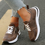 Women’s Lace Up Side Zipper Platform Sneakers