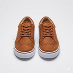 Women's Lace Up Wingtip Low Top Sneakers