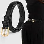 Women’s Leather Look Pin Buckle Belt