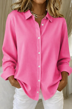 Women's Long Sleeve Button Down Blouse