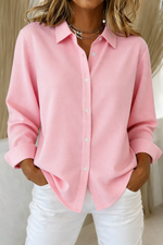 Women's Long Sleeve Button Down Blouse