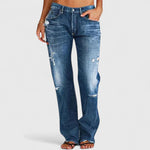 Women’s Loose Fit Mid Rise Denim Jeans